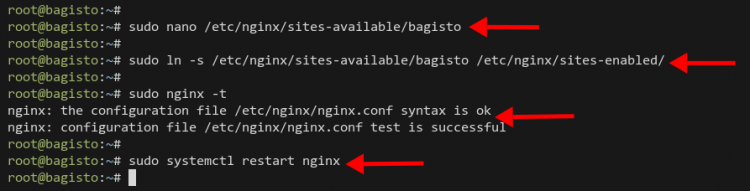 Configurar el servidor web Nginx para Bagisto eCommerce