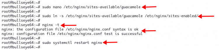 Configurar Nginx como un proxy inverso Apache Guacamole