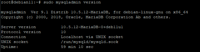 Instalación de MariaDB en Debian 11