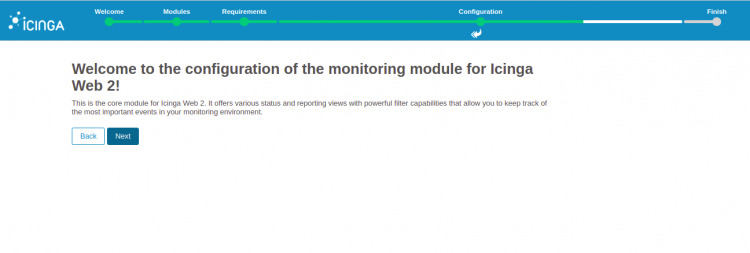 Configurar módulo de monitoreo