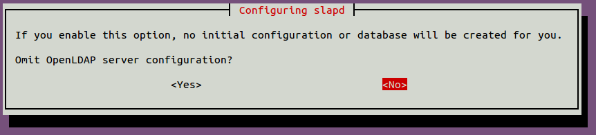 Configuración de OpenLdap