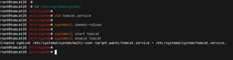 Configurar Apache Tomcat como un servicio de Systemd