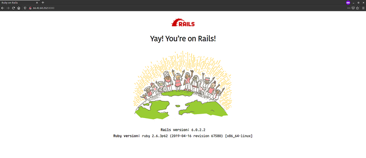 Ruby on Rails (RoR) instalado correctamente