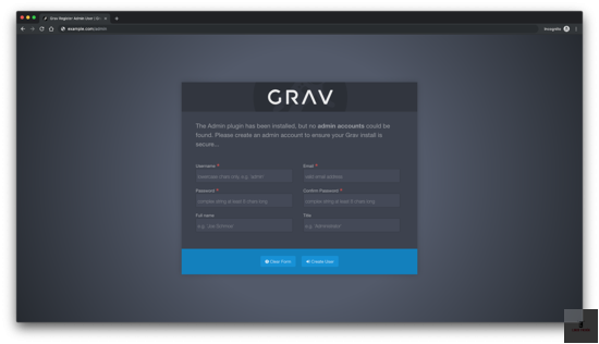Cómo instalar Grav CMS con Nginx en Debian 9