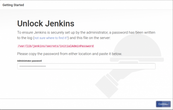Desbloquear Jenkins