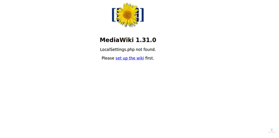 Instalador de MediaWiki