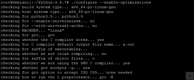 instalando Python 3.9 en Debian 11