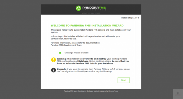 Instalador de Pandora FMS